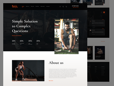 Fitness Hub fitness fitness wedsite gym website healthcare website design workout workout fitness and healthcare workoutbooking