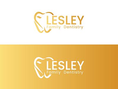 Lesley Family Dentistry logo branding denti dentistry family dentistry graphic design lesley family dentistry logo