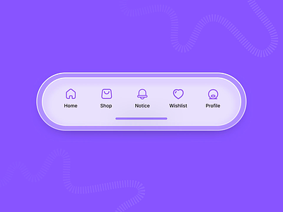 App Tab Bar Animation 👓 animation gif icon interaction menu bar mobile ui motion motion graphics tab tab bar toolbar ui ux