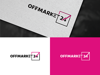 OFFMARKET 24 LOGO 24 branding graphic design logo market off offmarket 24 logo socal