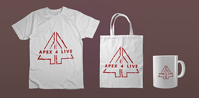 APEX 4 LIVE T-SHIRT DESIGN 4x4 apex 4 live apex 4 live t shirt design branding design graphic design logo t shirt t shirt design