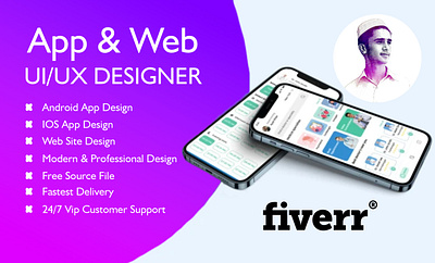 Fiverr gig thumbnail branding corel draw design figma figma design graphic design illustration logo ui vector