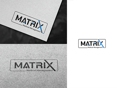 MATRIX Medical Management logo branding doctor graphic design healthcare healthcare technology logo matrix matrix logo matrix medical management logo medical devices medical logo medical management patient care pharmaceutical