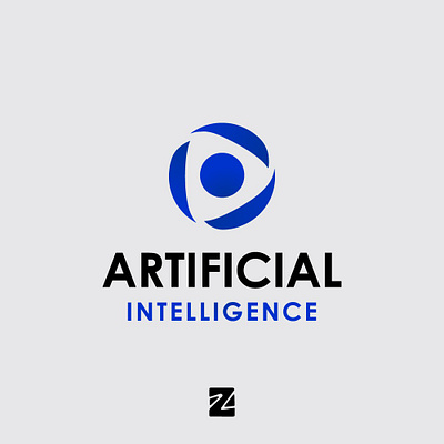 Artificial Intellingence Logo artificial artificial intellingence logo branding design graphic design intellingence logo logos logotype simple logo templates vector