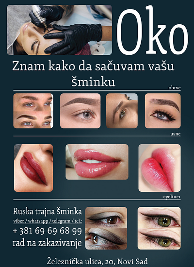 OKO poster/flyer graphic design