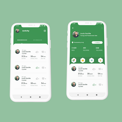 GREEN APP ui