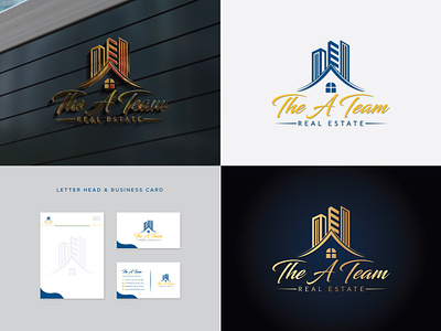 Real Estate Branding, Realty Brand Identity Logo Design house logo