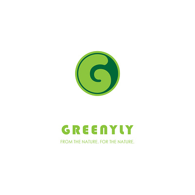 Environmental Logo: Greenyly custom logo environmental logo green logo lettermark g