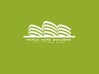 Triple Home logo logo design logodesign logos
