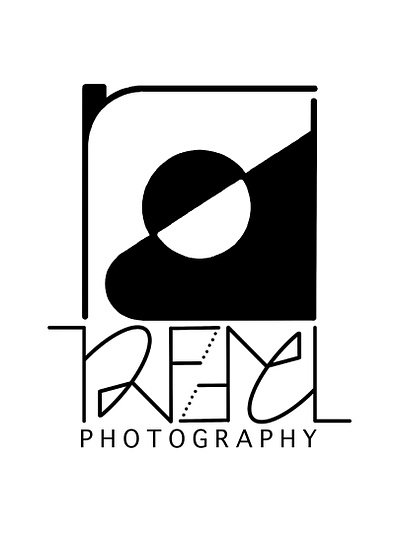 Logo Design for Rafael Photography branding design illustration logo procreate