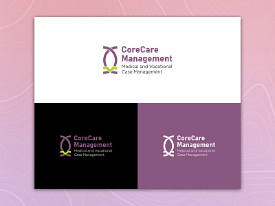 CoreCare Management logo design graphic design logo شعار
