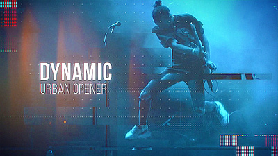 Dynamic Urban Opener (AE Template) aftereffects brand broadcast corporate design event intro logo motiondesign motiongraphics opener pack production promo slideshow social stomp template titles typography