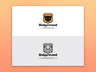 Ridgewood Elementary School logo design graphic design logo شعار