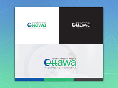 Ottawa Advanced Medical Imaging logo design graphic design logo شعار