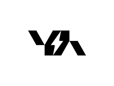 YOA + ⚡Logo design a branding design graphic design logo mark monogram o symbol y