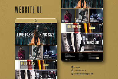 SULTAN LIFESTYLE Website UI app branding design graphic design illustration logo typography ui ux vector web