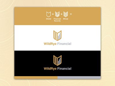 WildRye Financial logo design graphic design logo شعار