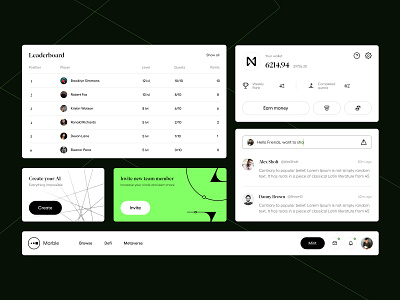 Crypto Dashboard Statistic Blocks admin panel app bitcoin branding concept crm crypto dao dashboard design hawl inspiration interface metaverse mobile near ui ux vadimmarchenko web