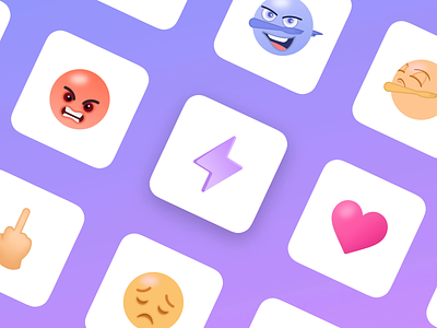3D Emoji set 3d 3d emoji 3d icons animation buzz chat chat app emoji emojiset emotions figma icons iconsets love message messenger ui uiux