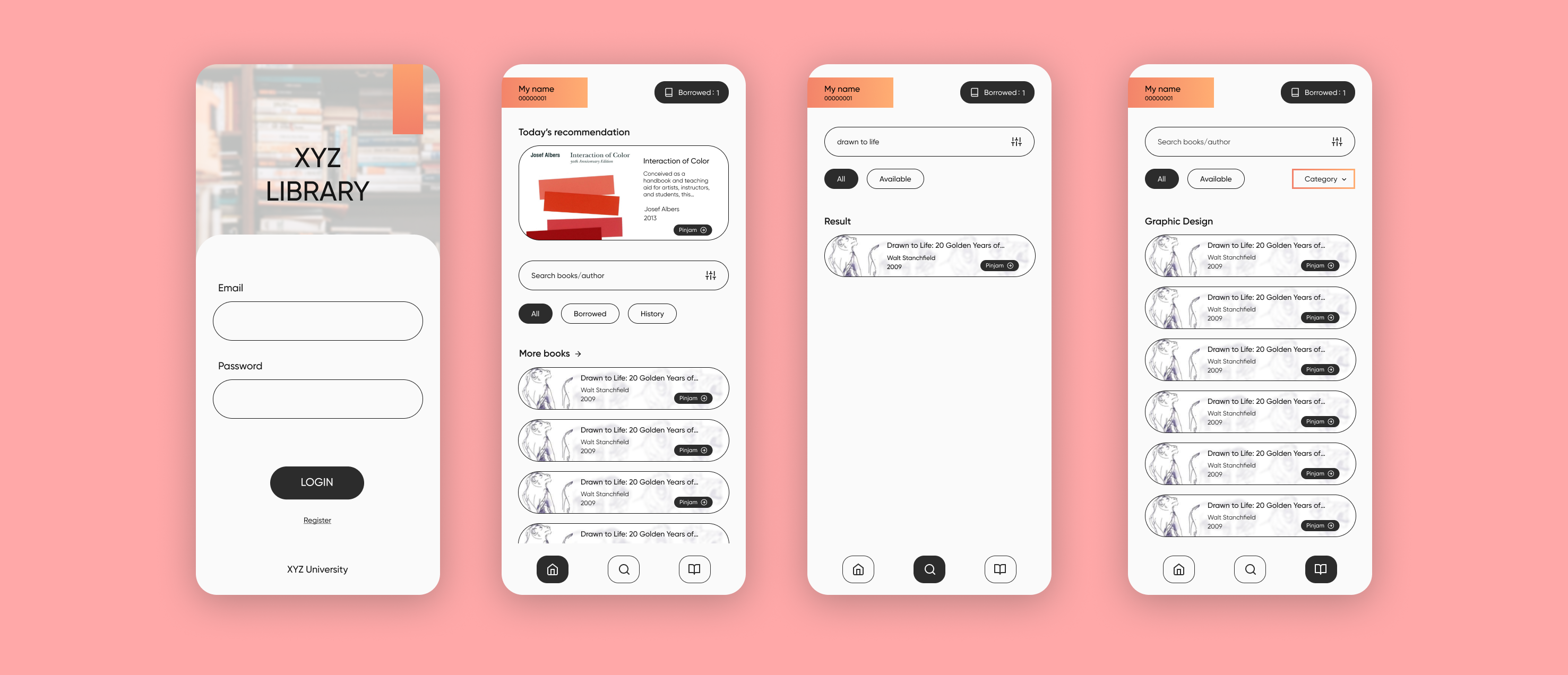 Library Mobile App By Eric Wiyanto On Dribbble   Original 957c9e8b484f096422d7dd6d0552cc54 