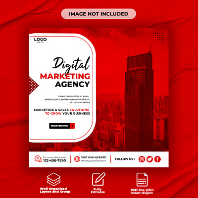 Corporate Banner app banner branding dental design facebook food food banner graphic design illustration instagram logo social media social media banner social media food banner tweet typography ui ux vector