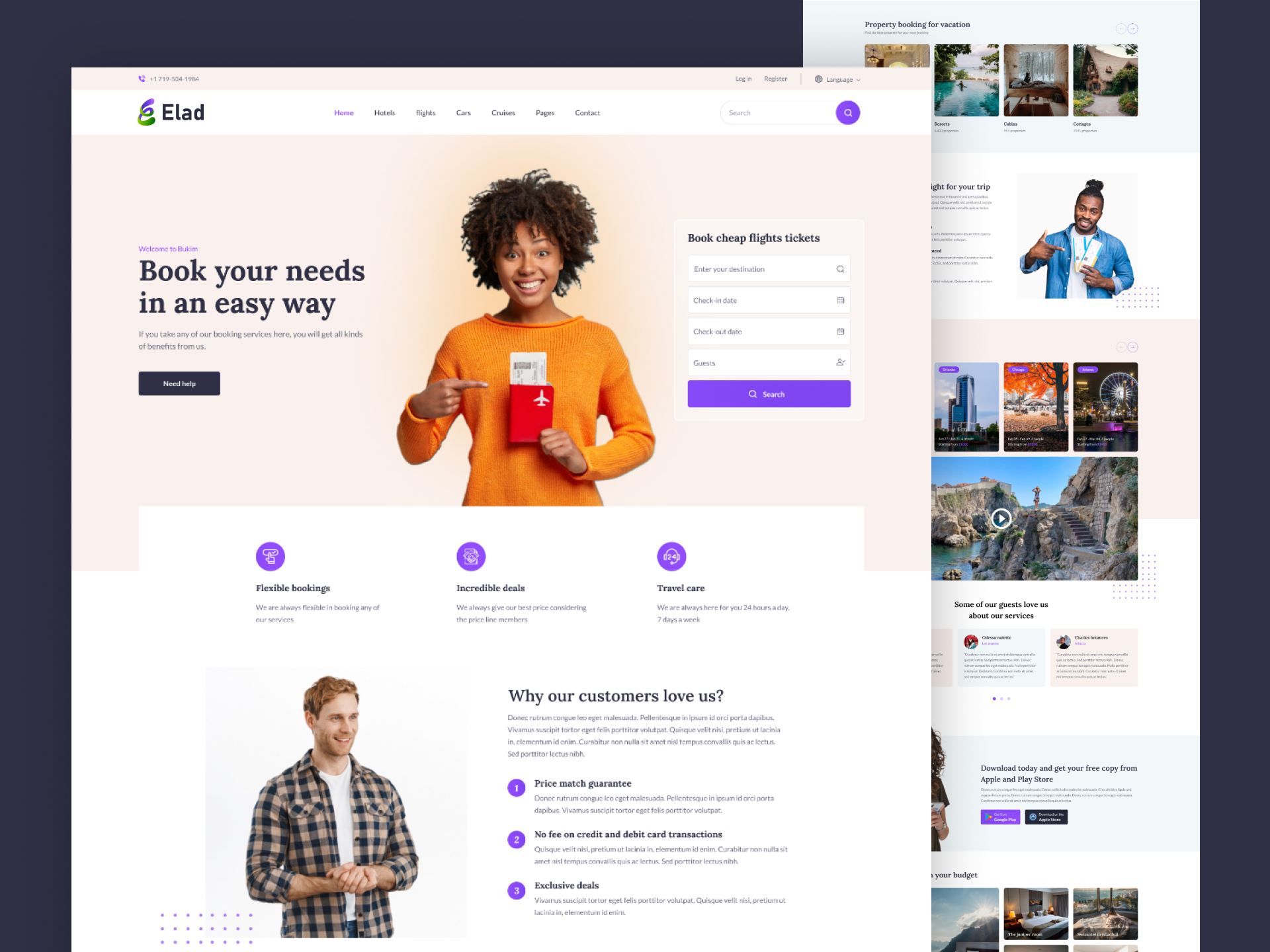 Elad - Travel & Tour Booking By EnvyTheme LLC On Dribbble