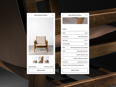 Furniture E-commerce Exploration archi website architecture design ecomm ecommerce furniture graphic design interior website layout minimal minimalist mobile design modern photography shop typography ui website website design whitespace