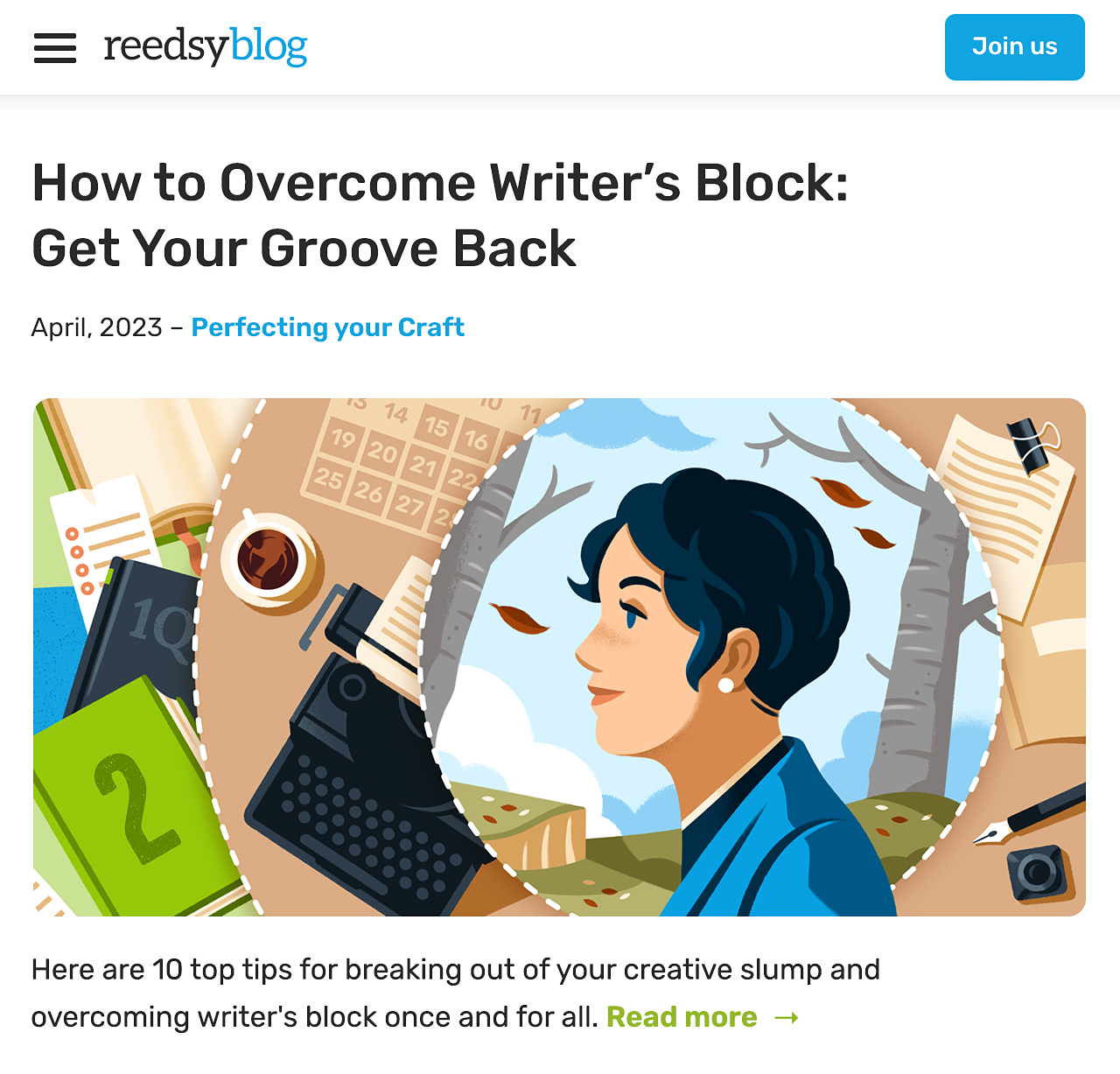 How To Overcome Writer’s Block By Raúl Gil For Reedsy On Dribbble