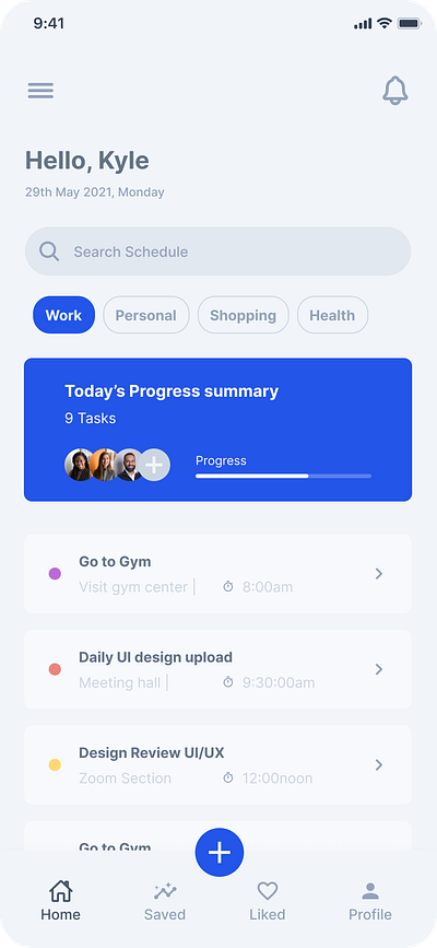 To do list (Daily UI Challenge Day 42) daily ui daily ui dailyui design ui uiux ux