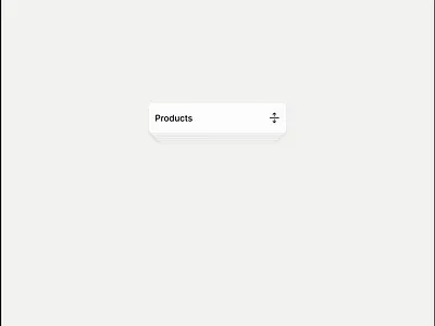 Collapse Menu with Figma design minimal product ui