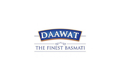 Dawaat Basmati Rice graphic design