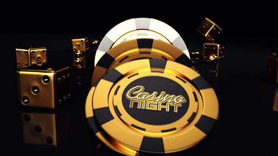 Gold Chips Casino And Instagram Stories 3d animation branding design graphic design illustration jackpot motion graphics