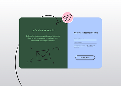 Daily UI Challenge #1 — Sign Up Page graphic design ui