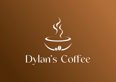 Dylan's Coffee branding creative logo design graphic design identity illustration logo vector
