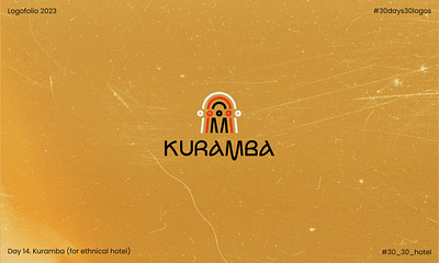 Kuramba | Ethnical Hotel branding design ethnical graphic design hotel illustration logo logo design typography vector