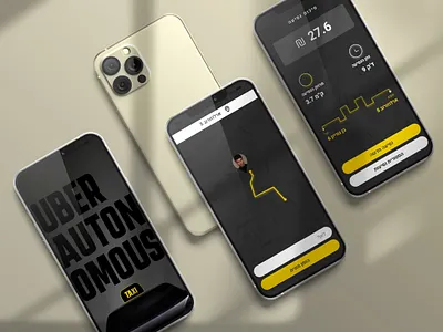 אפיון ועיצוב - אפליקציית מוניות app design graphic design typography ui ux