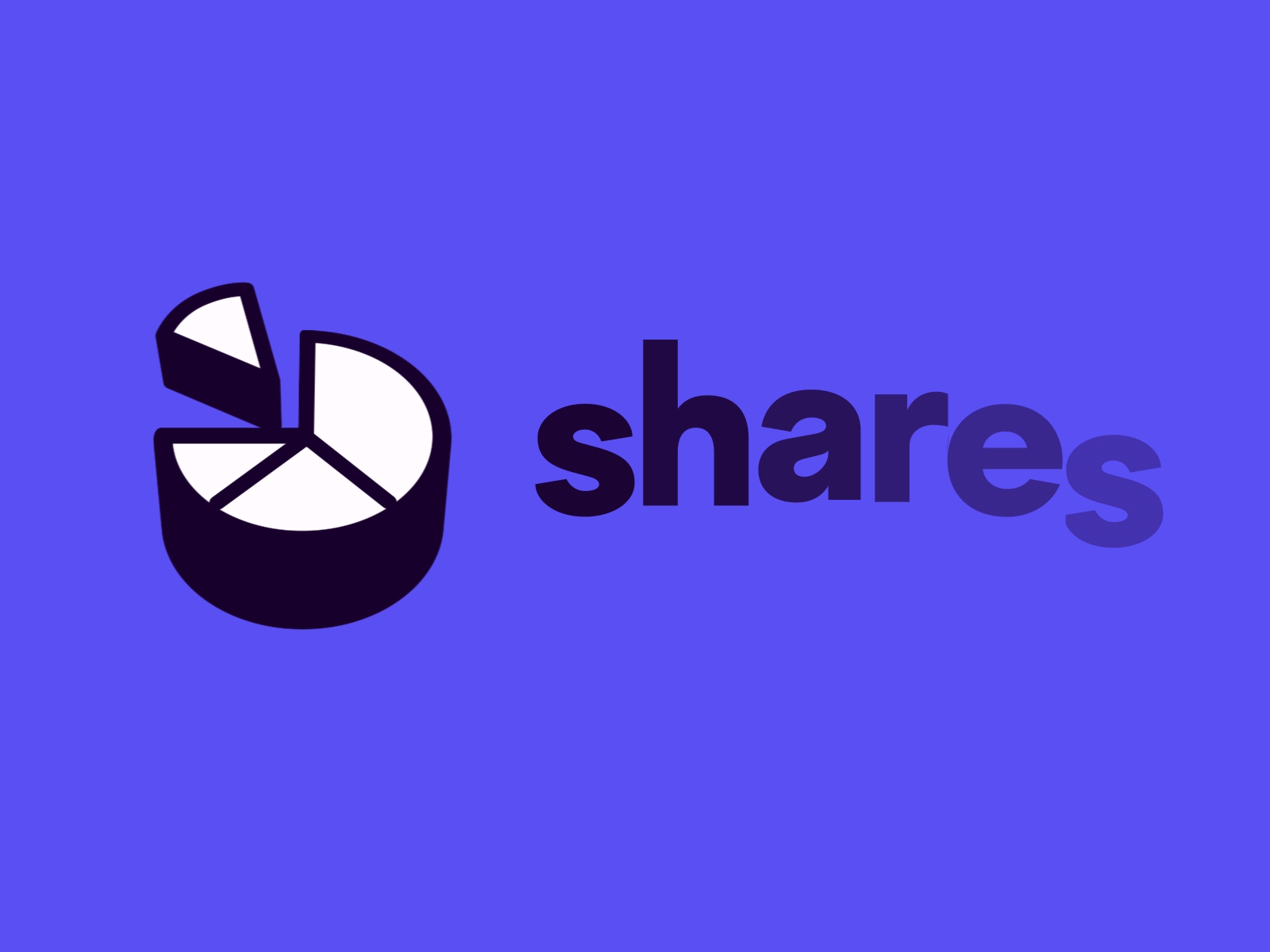 Shares - Investing app brand animation 2d animation app brand animation branding finance finance app logo logo animation motion design