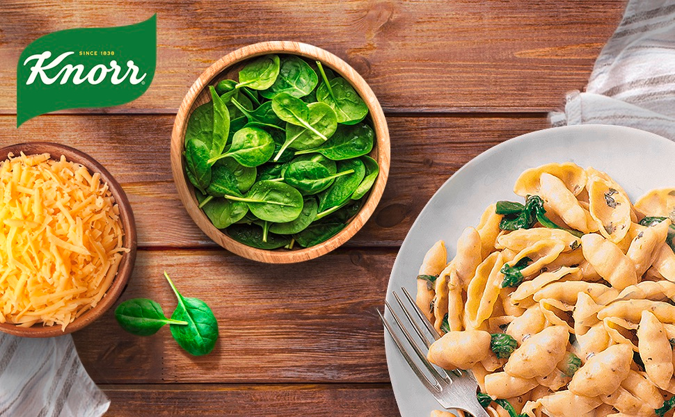 Knorr - Spinaci advert benchmark branding commercial design e commerce graphic design knorr light photo photobasing photoshop table wood