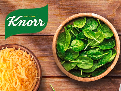 Knorr - Spinaci advert benchmark branding commercial design e commerce graphic design knorr light photo photobasing photoshop table wood