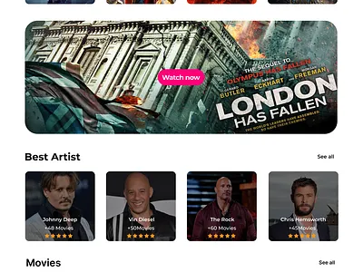 Amazon Prime Clone - OTT Website and App Templates animation branding design ecommerce graphic design illustration logo ui ux vector