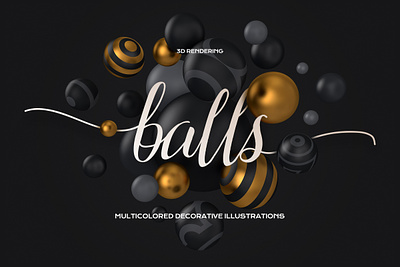 Decorative Random Ball Objects 3d 3d render abstract background balls circles colorful creative decoration decorative festive illustration isolated objects party png random shapes transparent png wallpaper