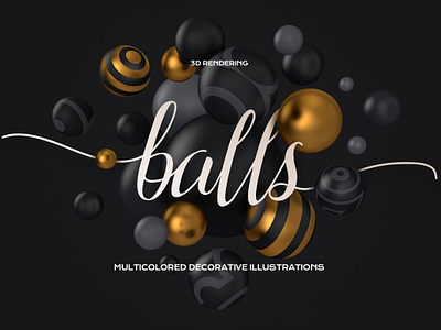 Decorative Random Ball Objects 3d 3d render abstract background balls circles colorful creative decoration decorative festive illustration isolated objects party png random shapes transparent png wallpaper