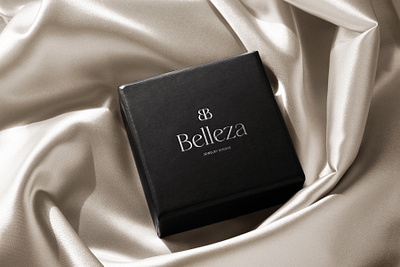 Belleza Jewelry Studio Logo Design branding branding for women design feminine graphic design jewelry jewelry logo logo logo designer logodesign logomark logotype luxury luxurybranding minimal premium silver