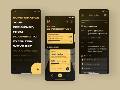 Task Management App app app design app ui management app product product design task task list task management task management app task manager ui design ux design
