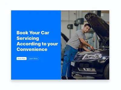 landing page for garage ui