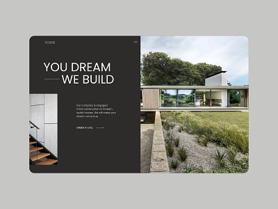 Design concept | Construction company branding concept construction design ui ux web webdesign