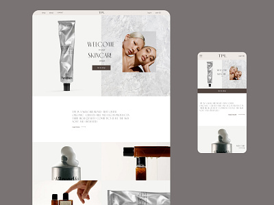 E-Commerce | Cosmetics branding concept cosmetics design ui ux web webdesign