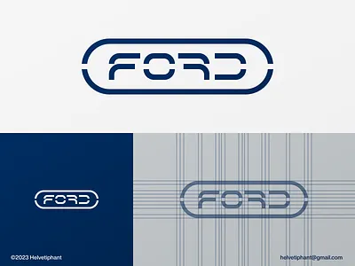 Ford - futuristic logotype redesign abstract logo designs automotive logo brand design branding car manufacturer creative logo designs custom letter design electric vehicles logo electromotive ford autombile futuristic logotype logo logo design logo design grid logotype minimalist logo mobility modern logo timeless logo designs typography