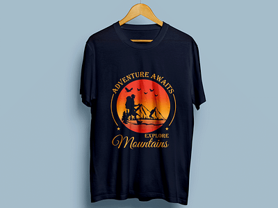 Adventure t-shirt adventure app branding clothing design fashion graphic design illustration kaos logo moda streetwear style tshirt tshirtdesign tshirts typography ui ux vector