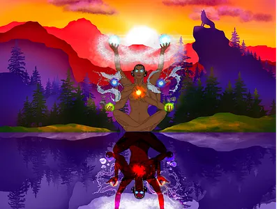 The Magician concept art design digital art illustration procreate